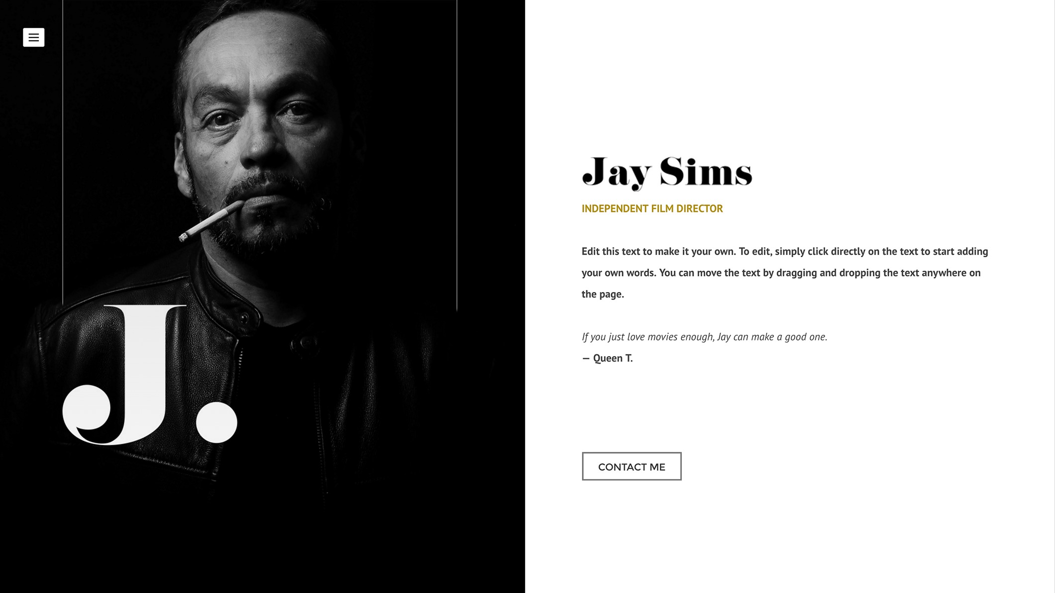 Jay Sims - Oasis Weebly Personal Template
